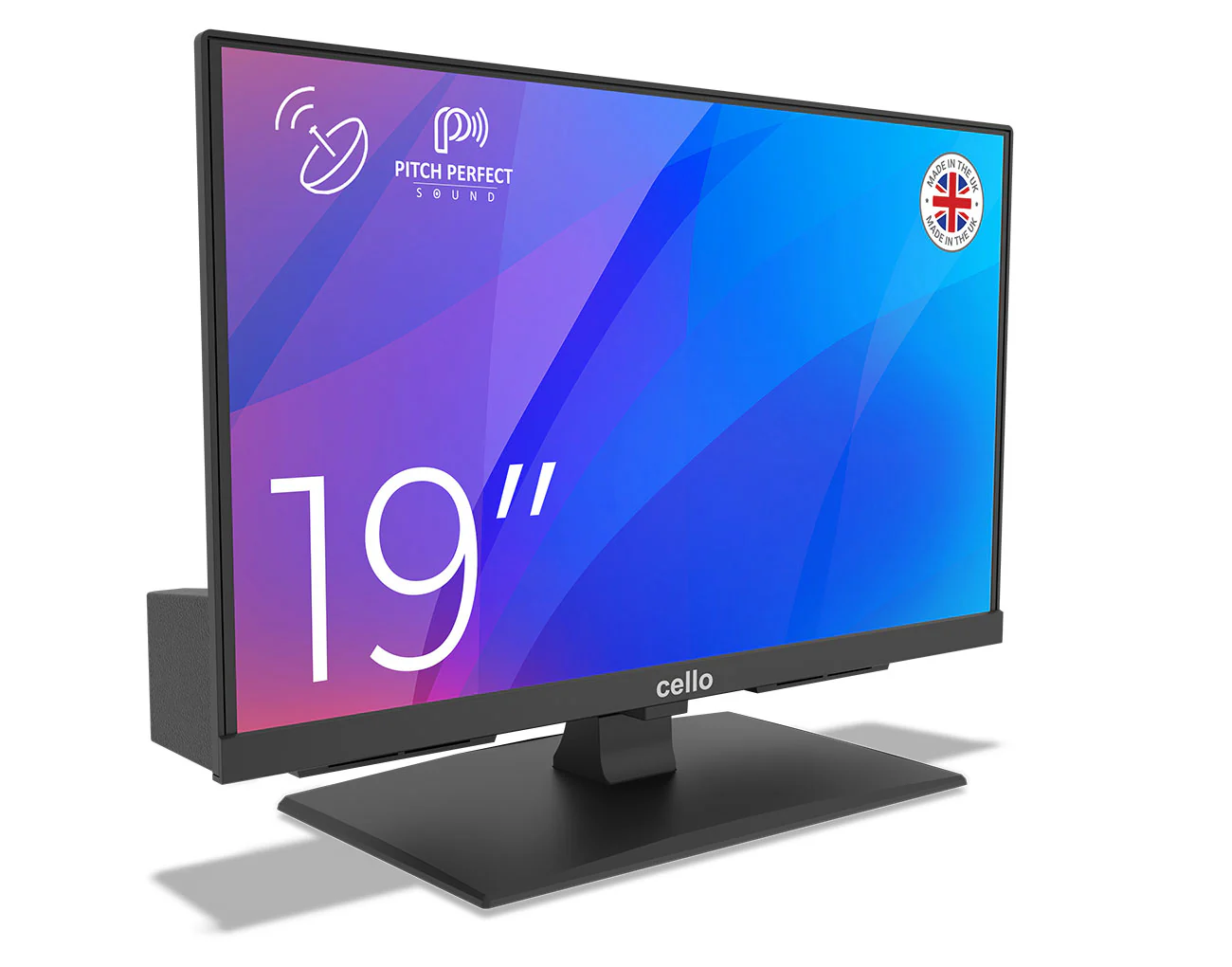 19” LED Digital TV with Perfect Pitch Sound & Satellite Tuner (DE) - Image 2