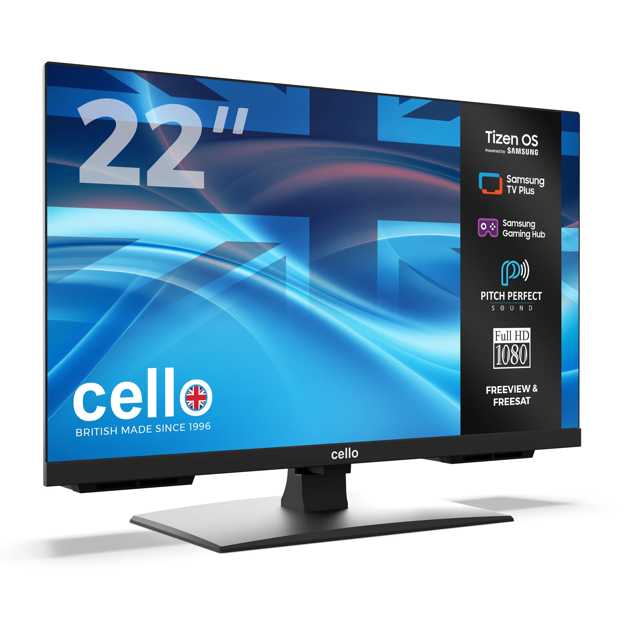 22 inch Smart Samsung Plus TV with Frameless Bezel - Image 3