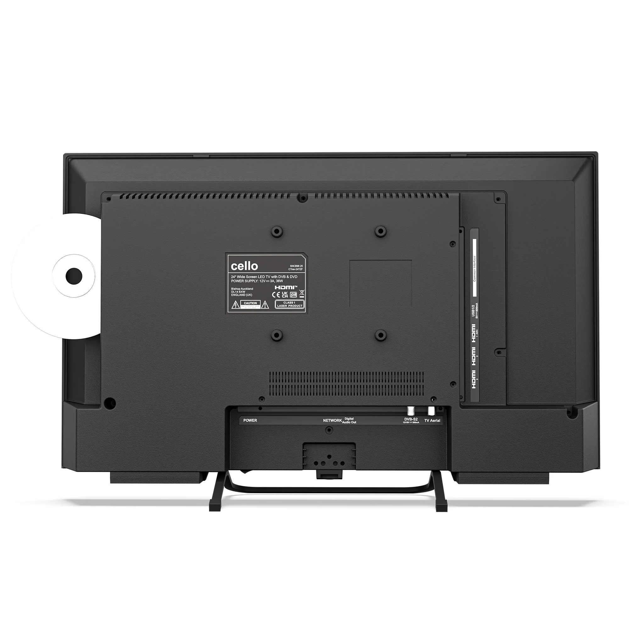 24 inch Smart Samsung Plus 12-Volt Traveller TV with DVD Player - Image 11