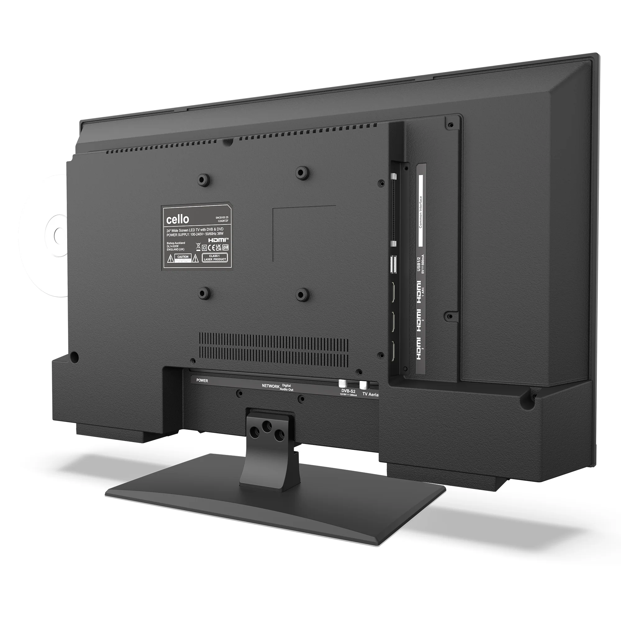 24 inch Smart Samsung Plus TV with DVD Player - Image 9