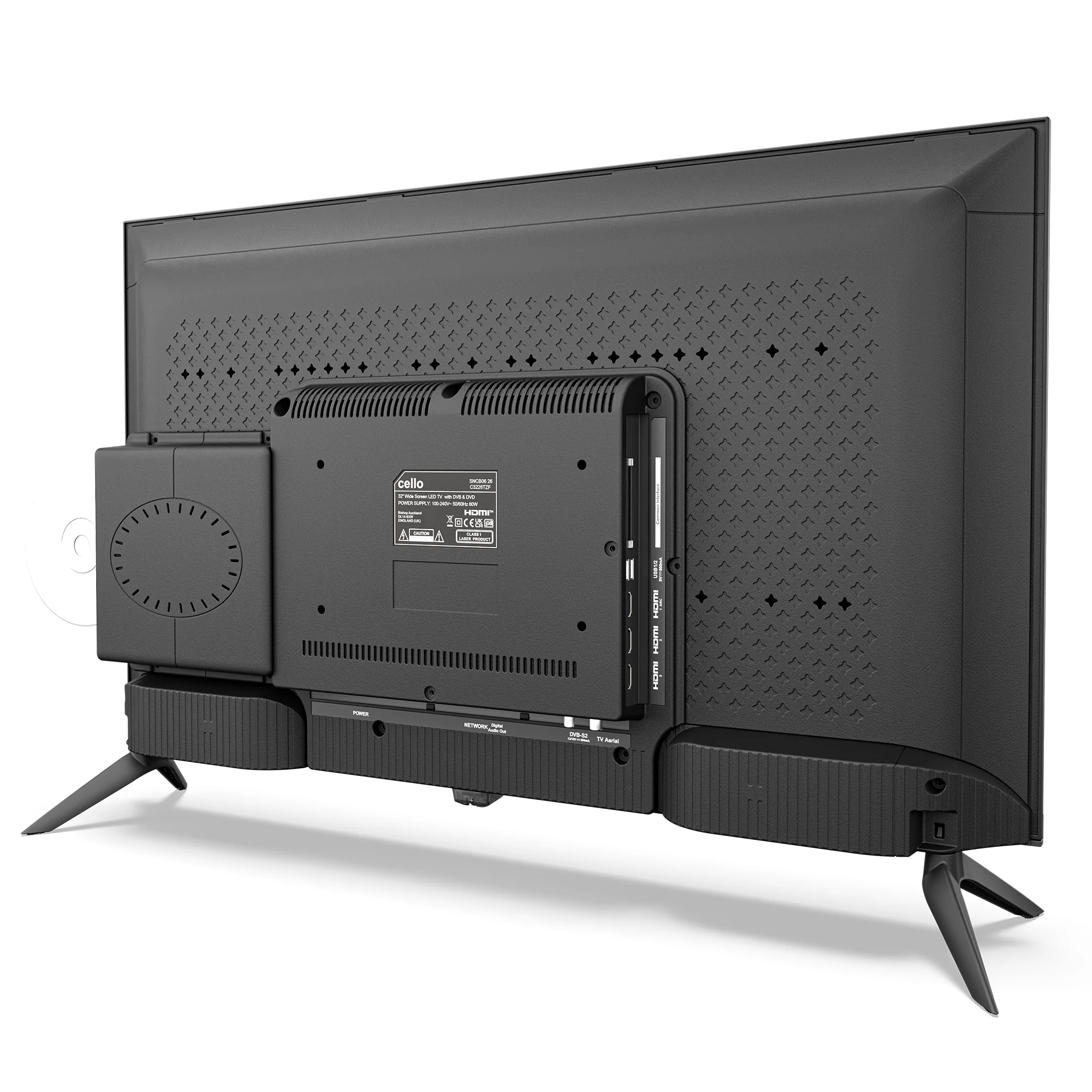 32 inch Smart Samsung Plus TV with DVD Player - Image 7