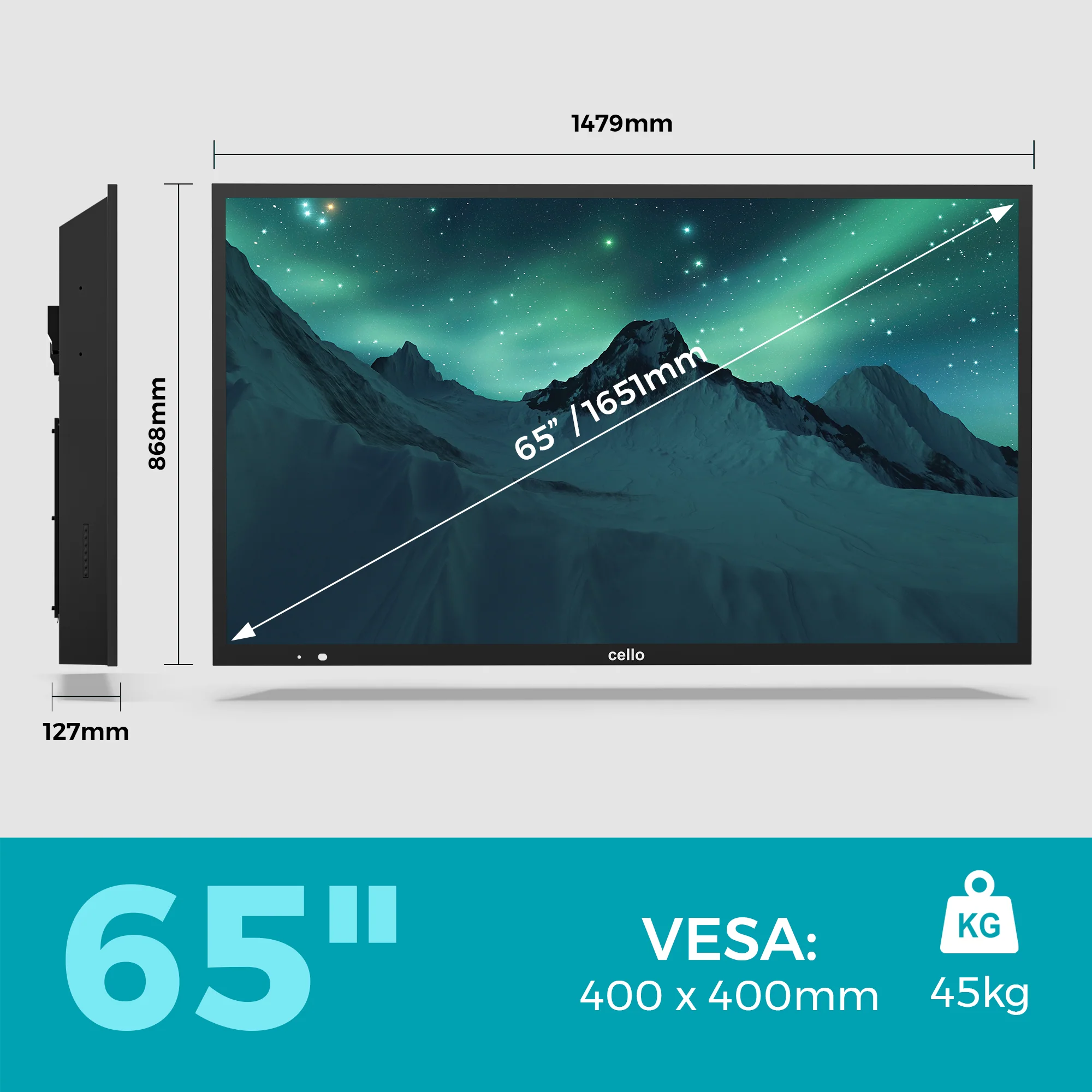 65 inch 4K UHD Smart Samsung Plus Outdoor TV - Image 6