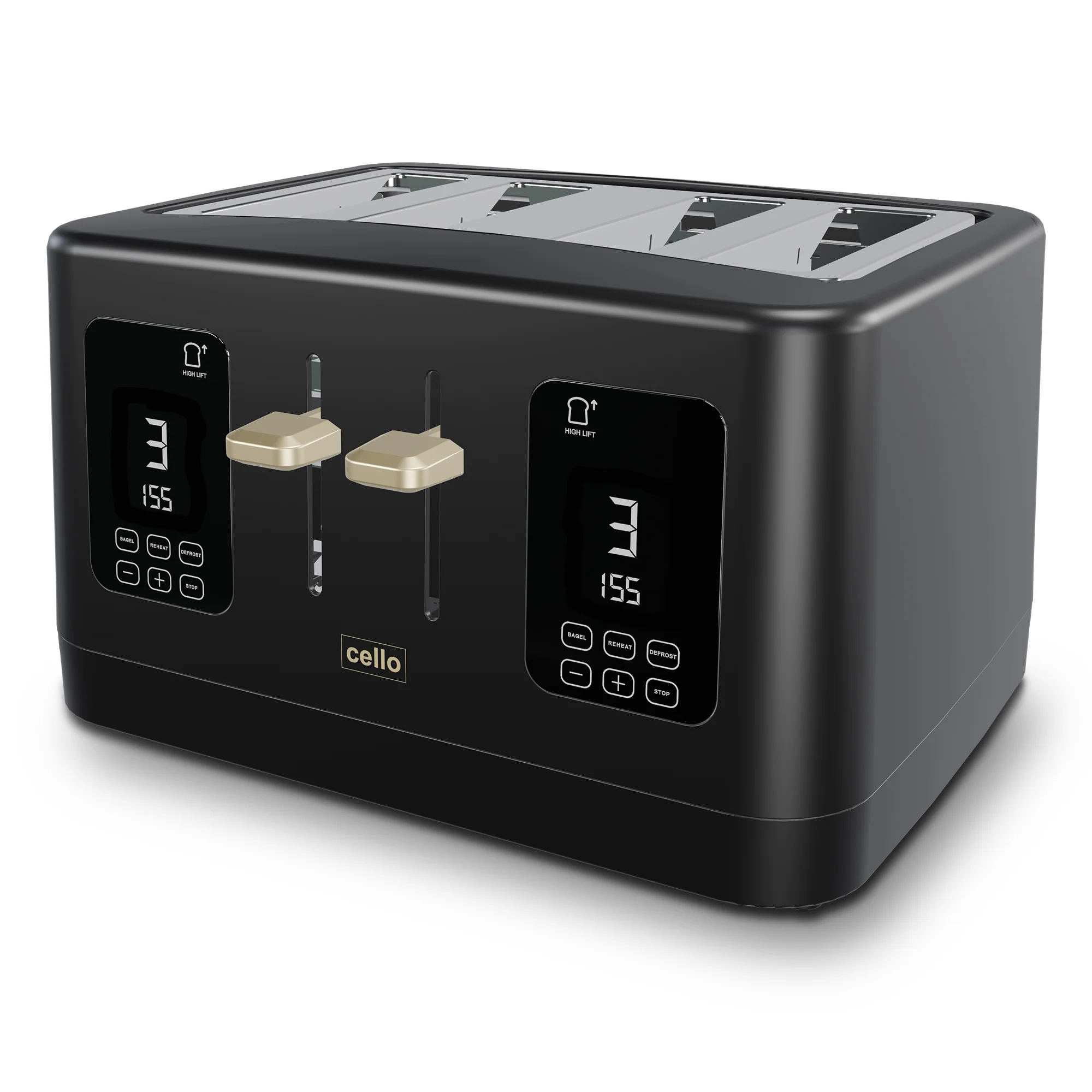 Breakfast Bundle - Digital Kettle + 4 Slice Toaster - Image 5