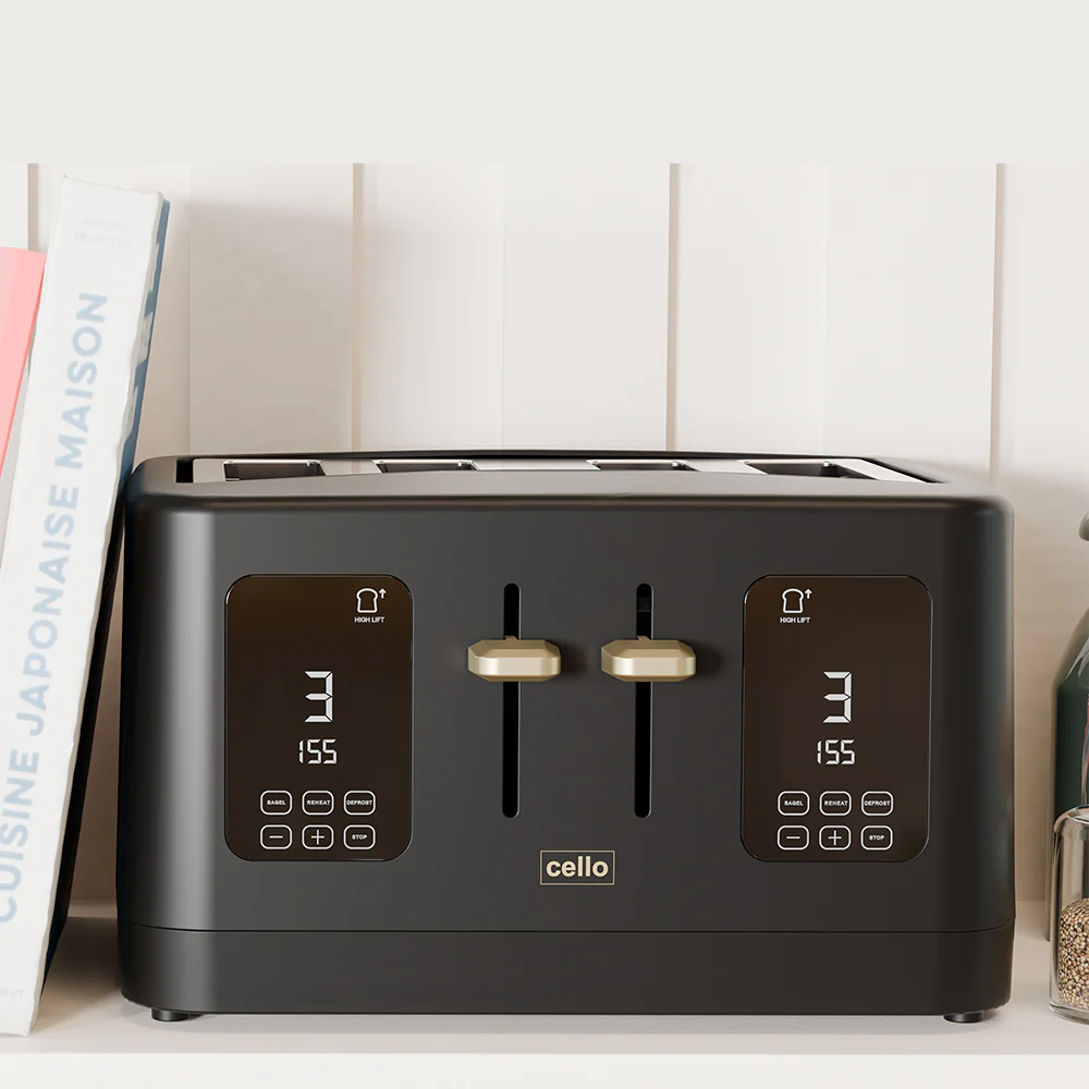 Breakfast Bundle - Digital Kettle + 4 Slice Toaster - Image 7