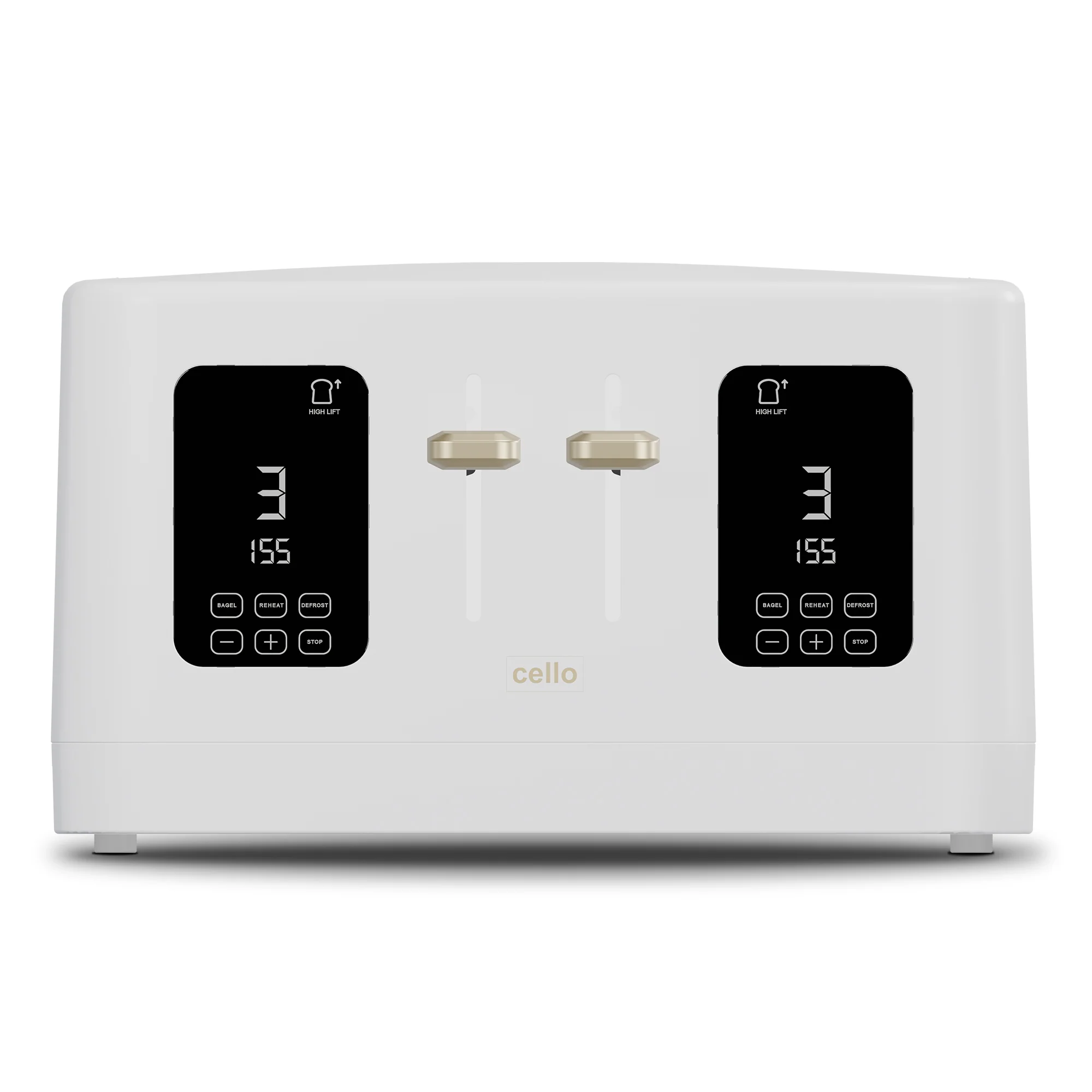 Breakfast Bundle - Digital Kettle + 4 Slice Toaster - Image 6