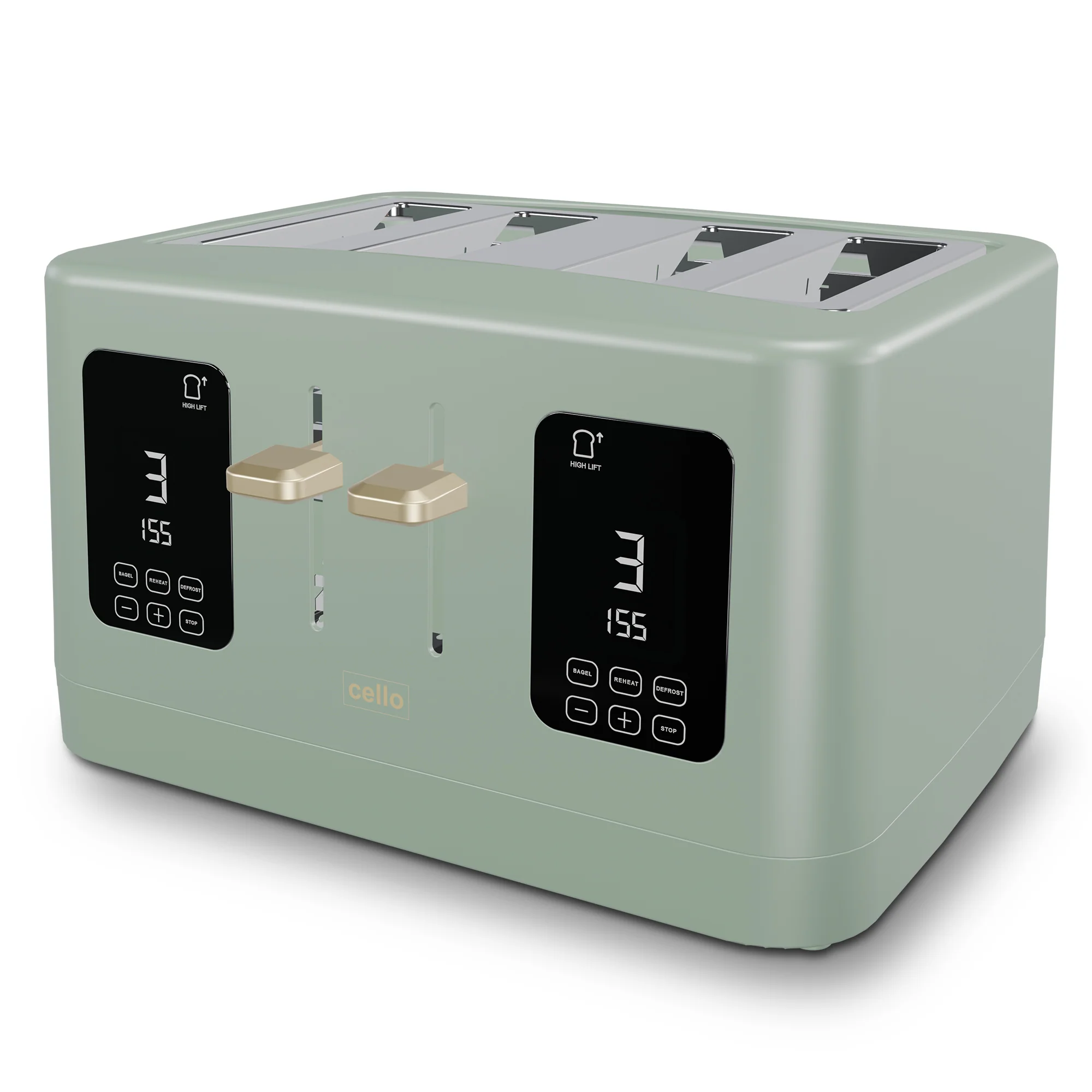 Breakfast Bundle - Digital Kettle + 4 Slice Toaster - Image 5