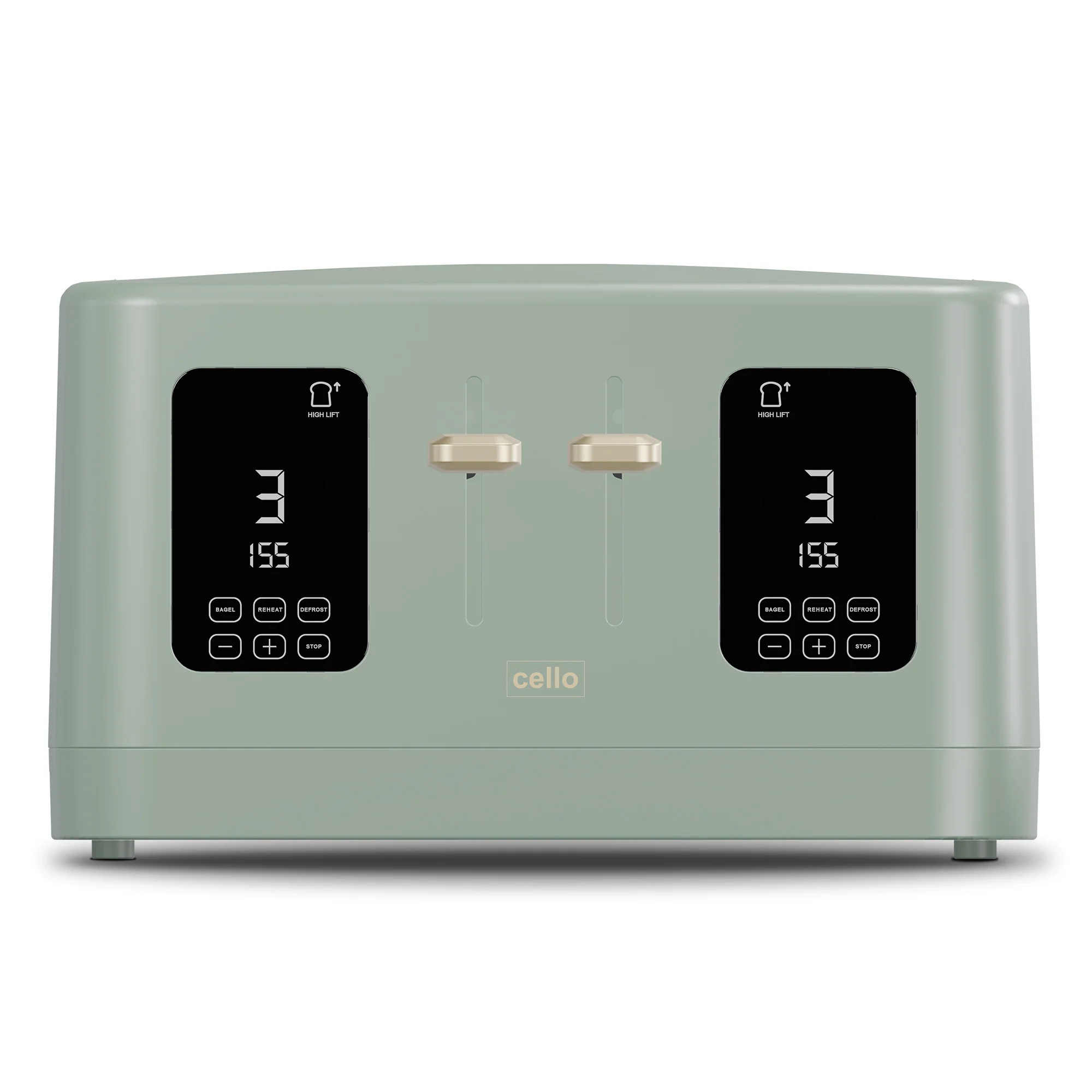 Breakfast Bundle - Digital Kettle + 4 Slice Toaster - Image 6