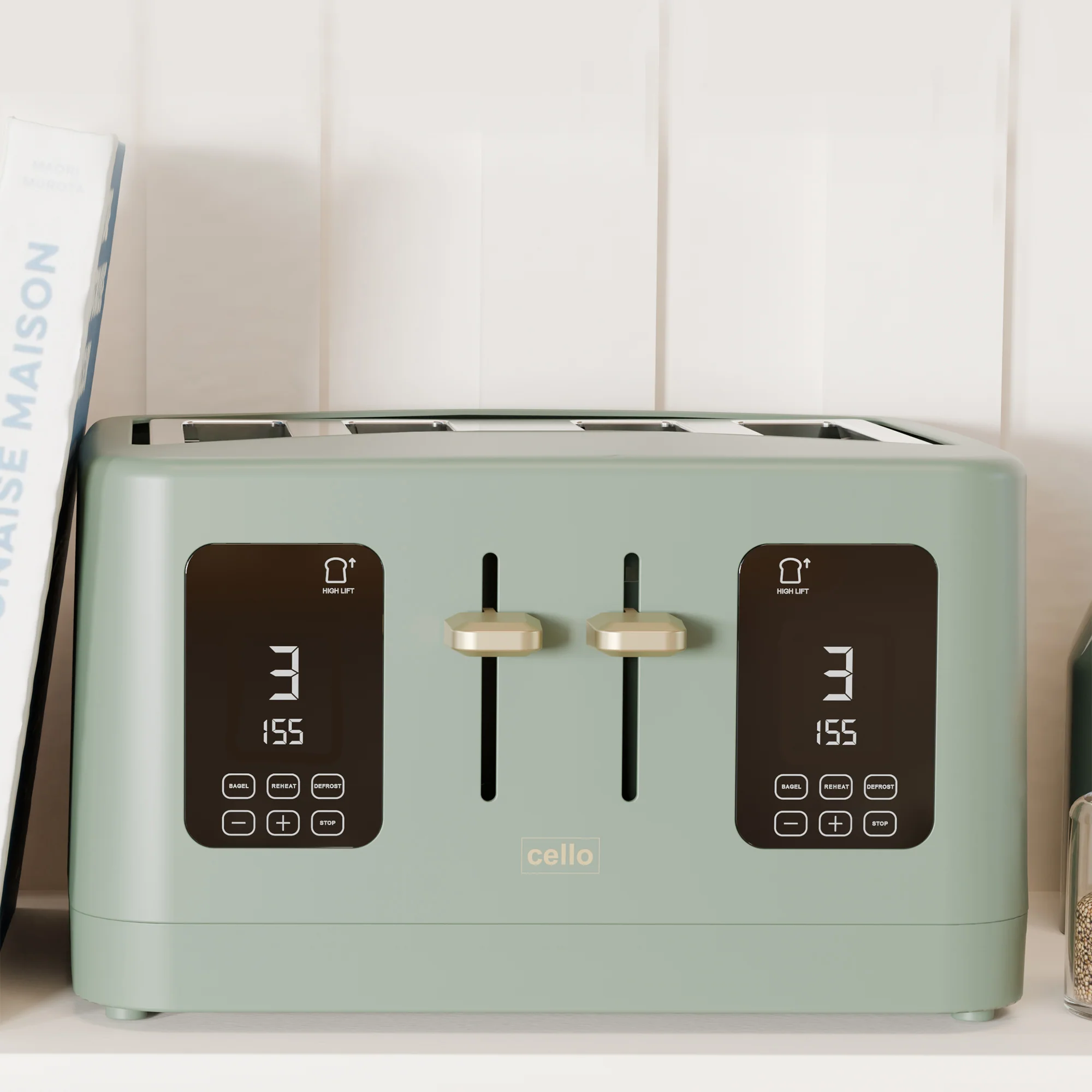 Breakfast Bundle - Digital Kettle + 4 Slice Toaster - Image 7