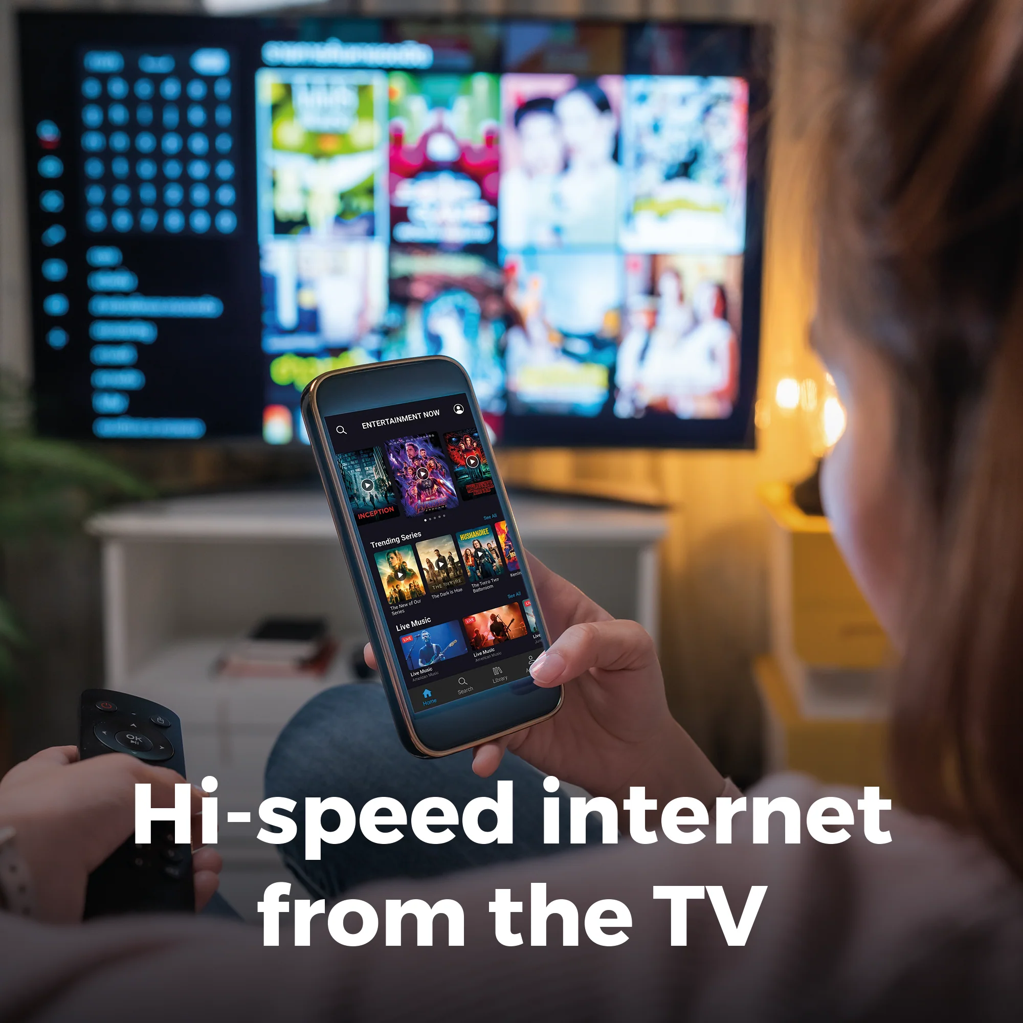 24 inch VOYAGER Smart Samsung Plus TV with built-in 5G Wi-Fi ROUTER - Image 7