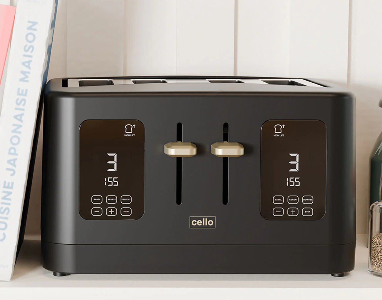 Digital 4 Slice Toaster with Touch Control and Timer (DE) - Image 3