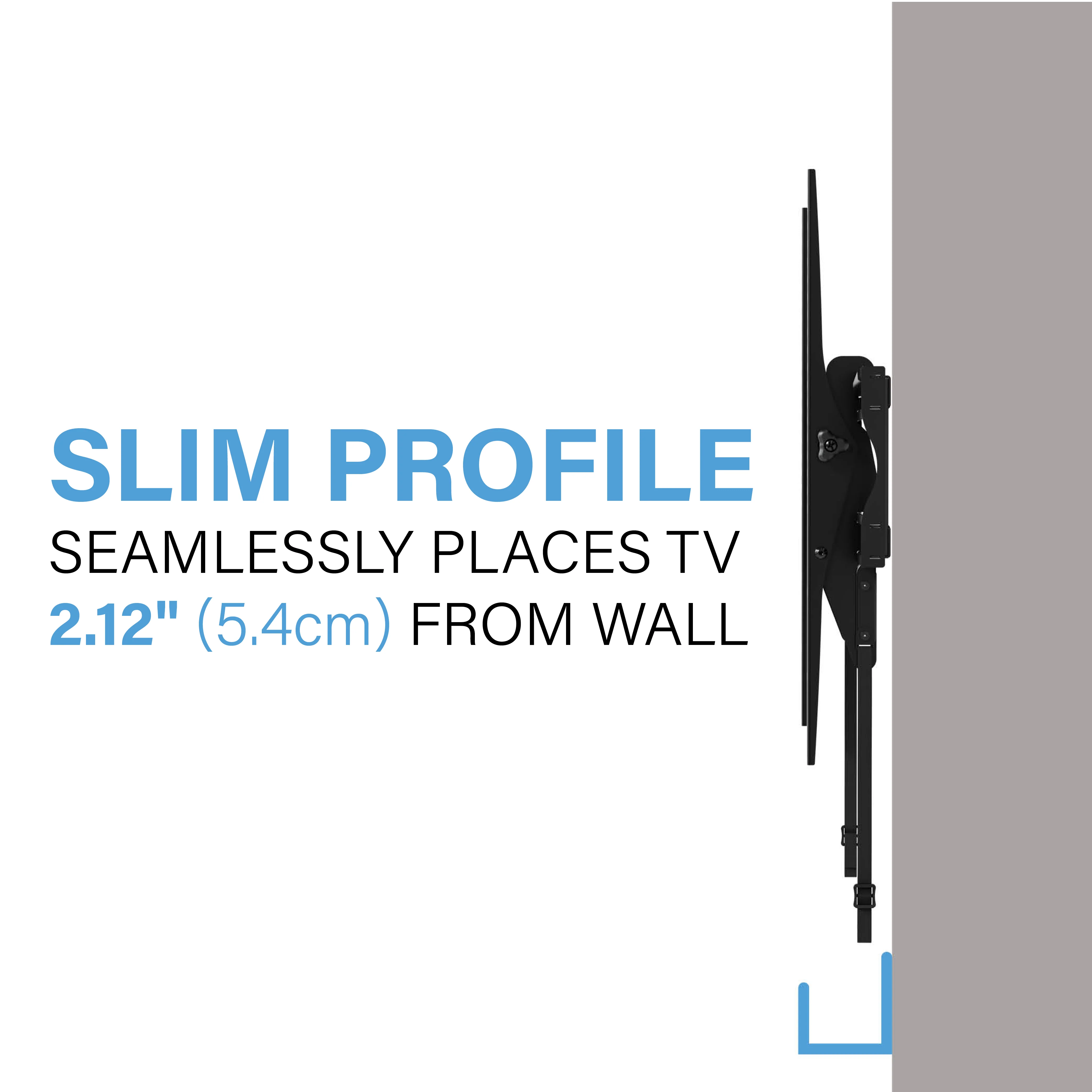 Secura Wall Mount with Tilting Adjustment for 40” – 90” LED TVs - Image 5