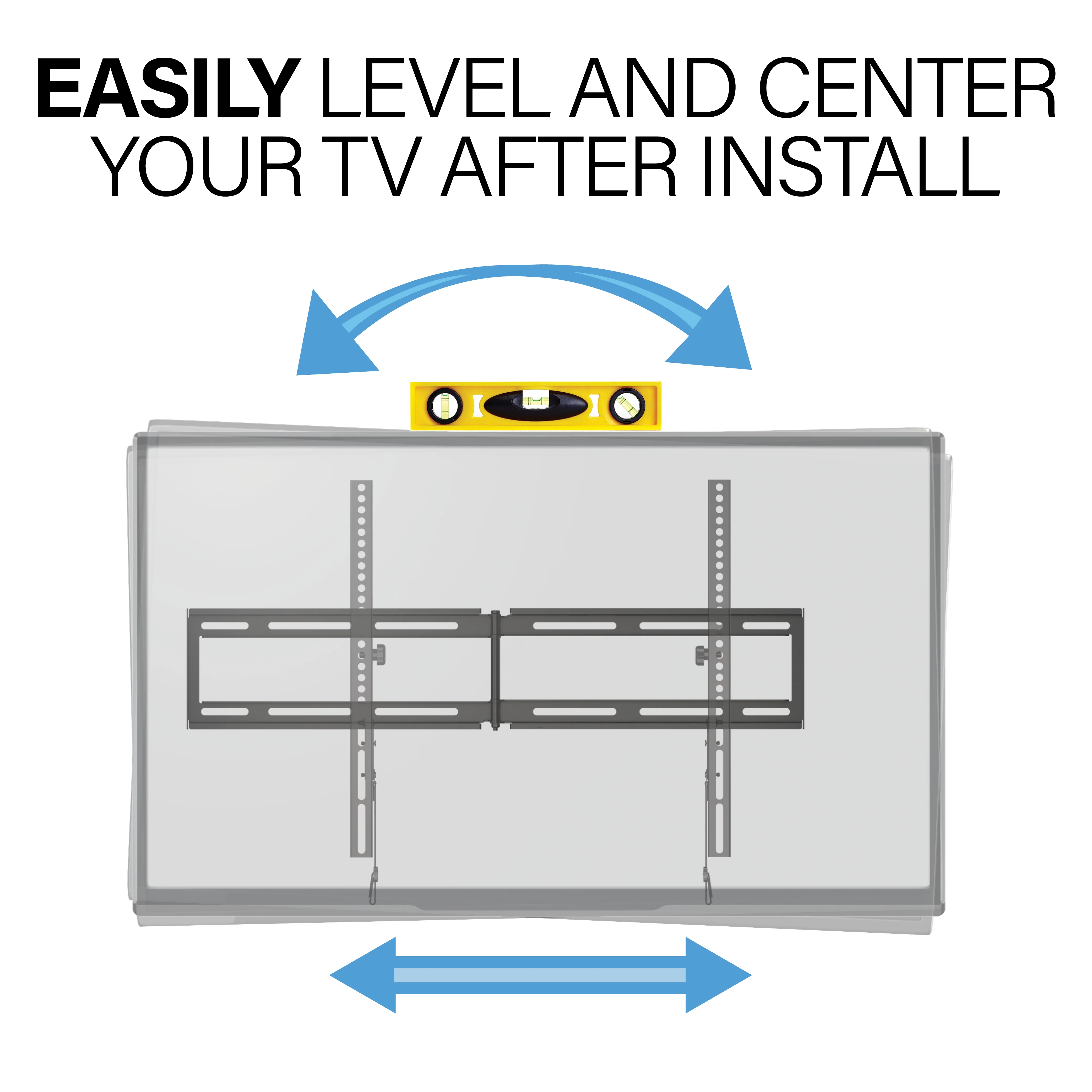 Secura Wall Mount with Tilting Adjustment for 40” – 90” LED TVs - Image 8